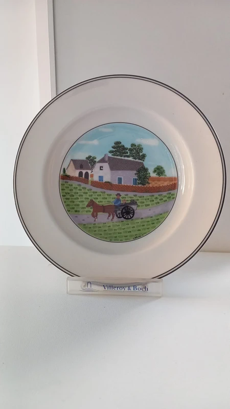 Piatto fondo "Naif" Villeroy & Boch - Il contadino